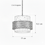 Perra Suspension Travertin