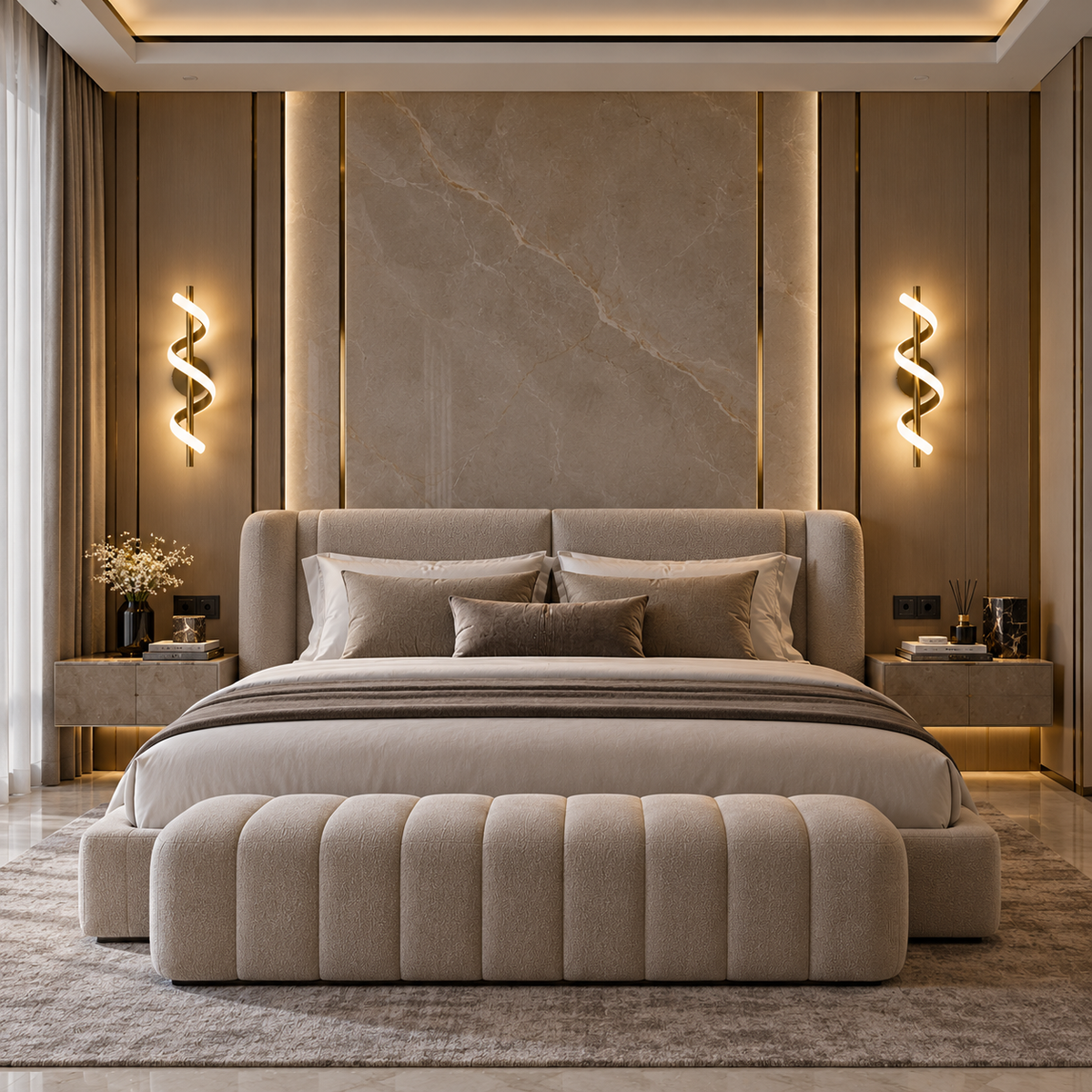 Applique murale LED Nordique