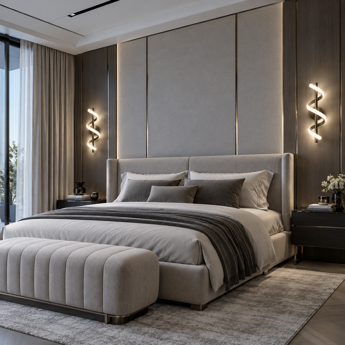 Applique murale LED Nordique
