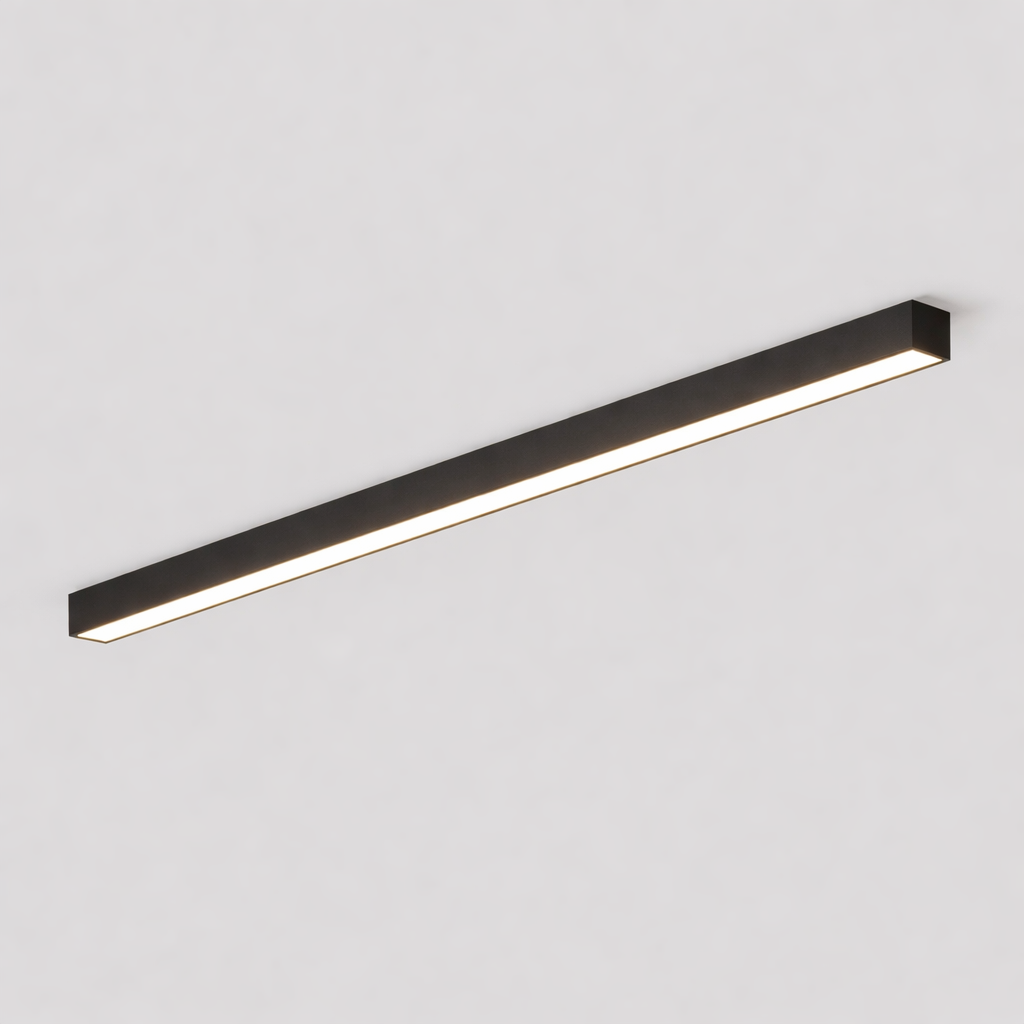 Plafonnier Moderne et Minimaliste Longue Bande