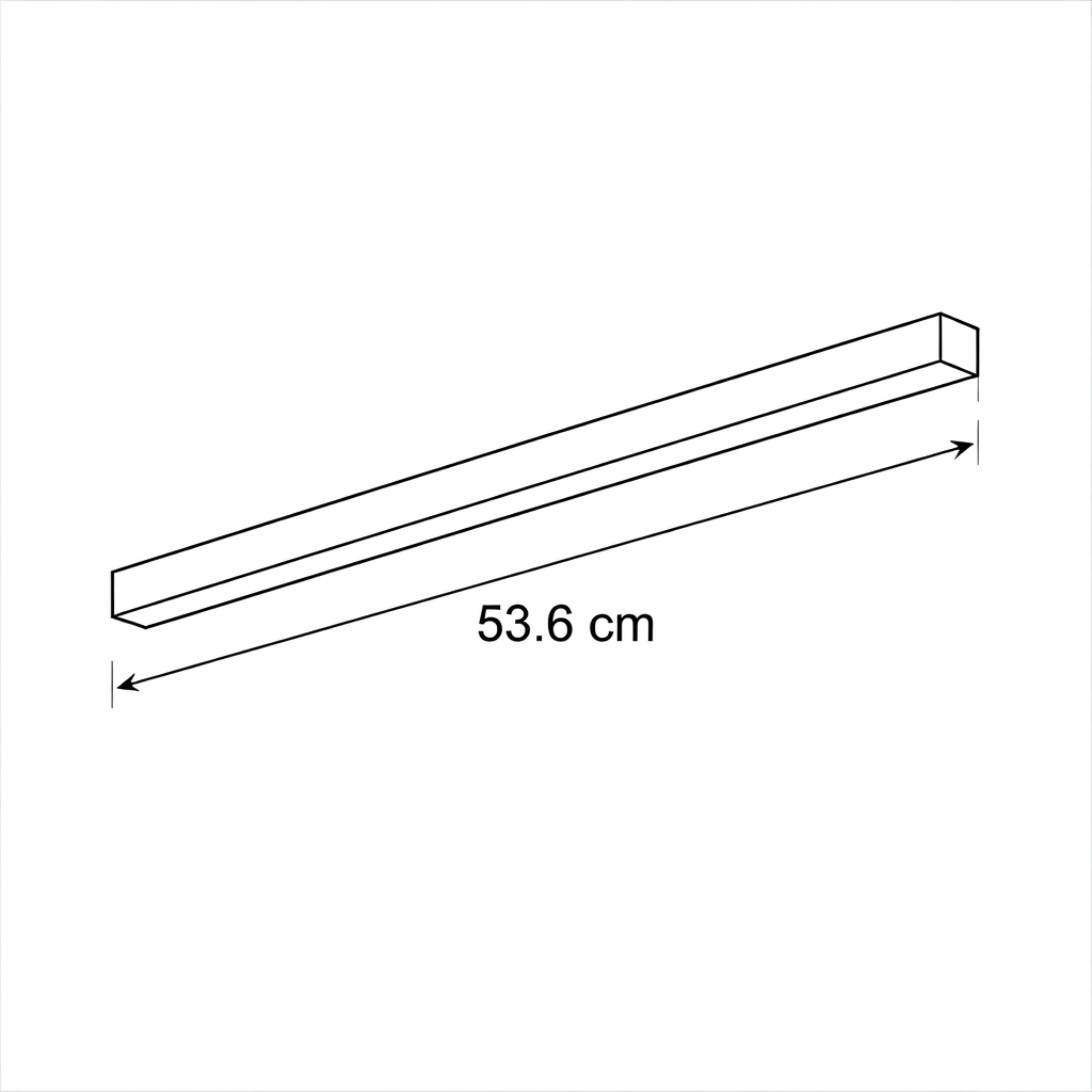 Plafonnier Moderne et Minimaliste Longue Bande