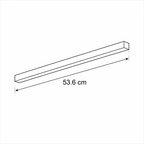 Plafonnier Moderne et Minimaliste Longue Bande