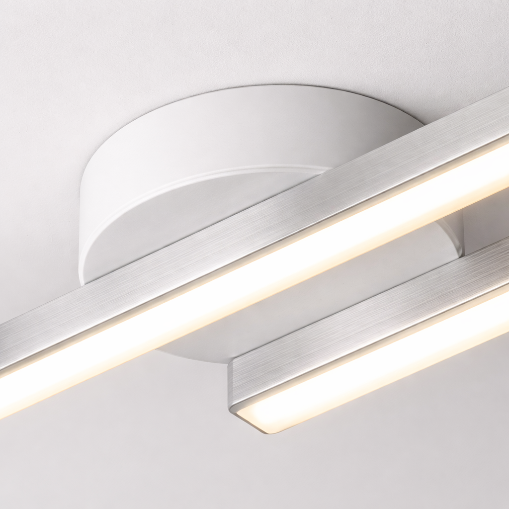 Plafonnier moderne à longue bande en aluminium
