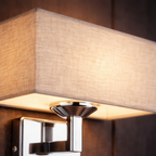 Applique en tissu avec interrupteur LED