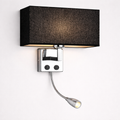 Applique en tissu avec interrupteur LED