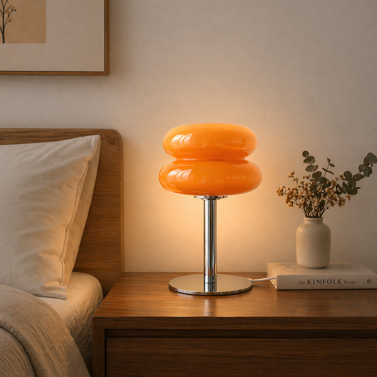 Lampe à Poser Design Italien Verre