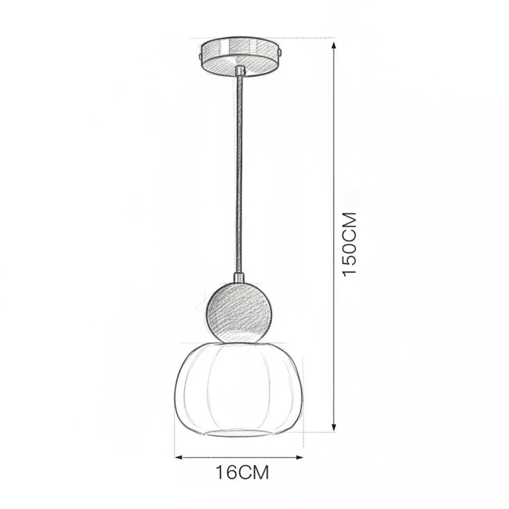 Suspension Art Déco – Style Bauhaus et Élégance Contemporaine