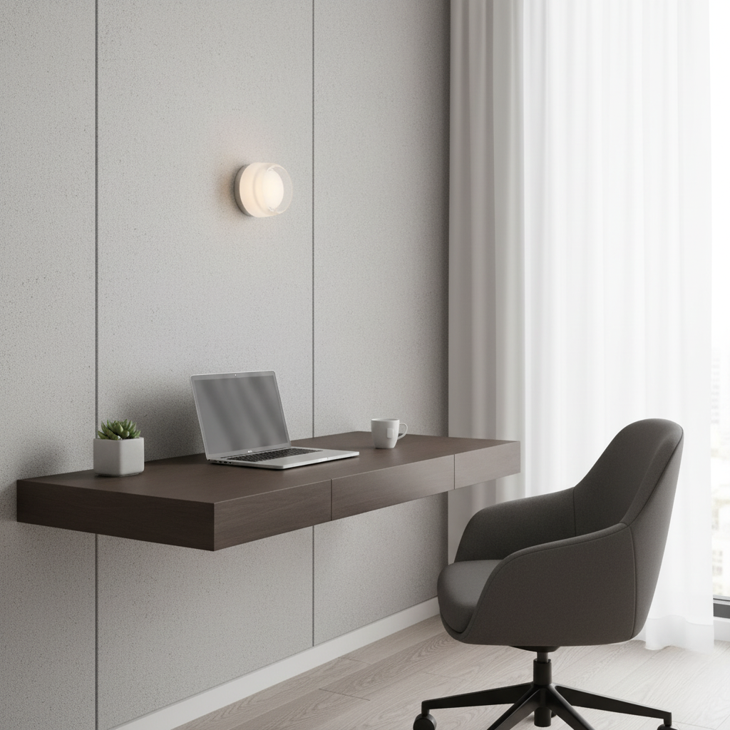 Lampe Murale Ronde en Verre