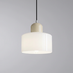 Suspension Nordique Verre Circulaire