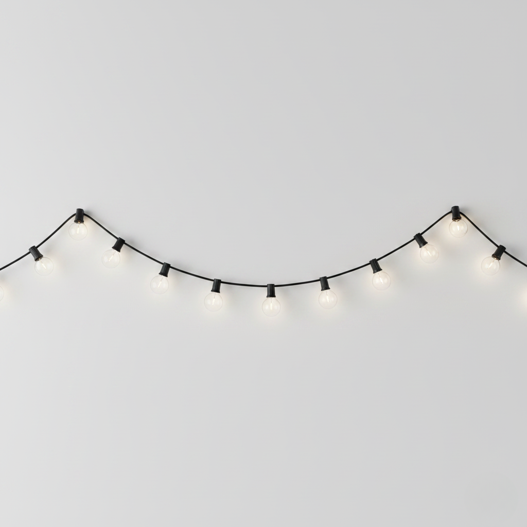 Guirlande Lumineuse LED Extérieur Guinguette