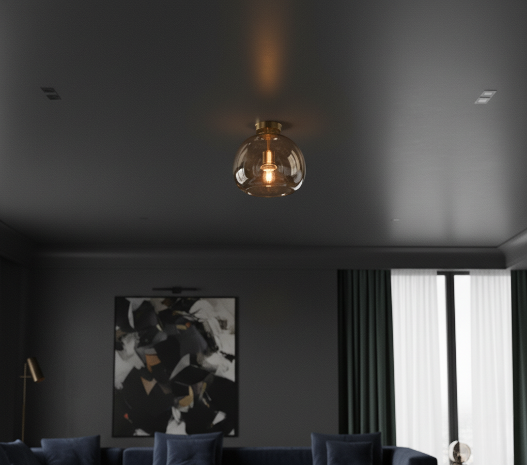 Plafonnier en Verre Design Nordique