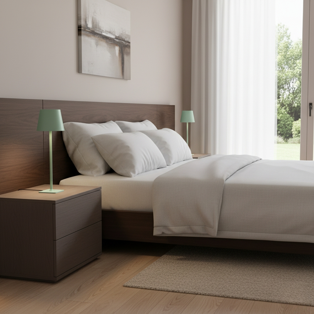 Lampe Sans Fil Rechargeable Design Moderne et Éclairage Tactile