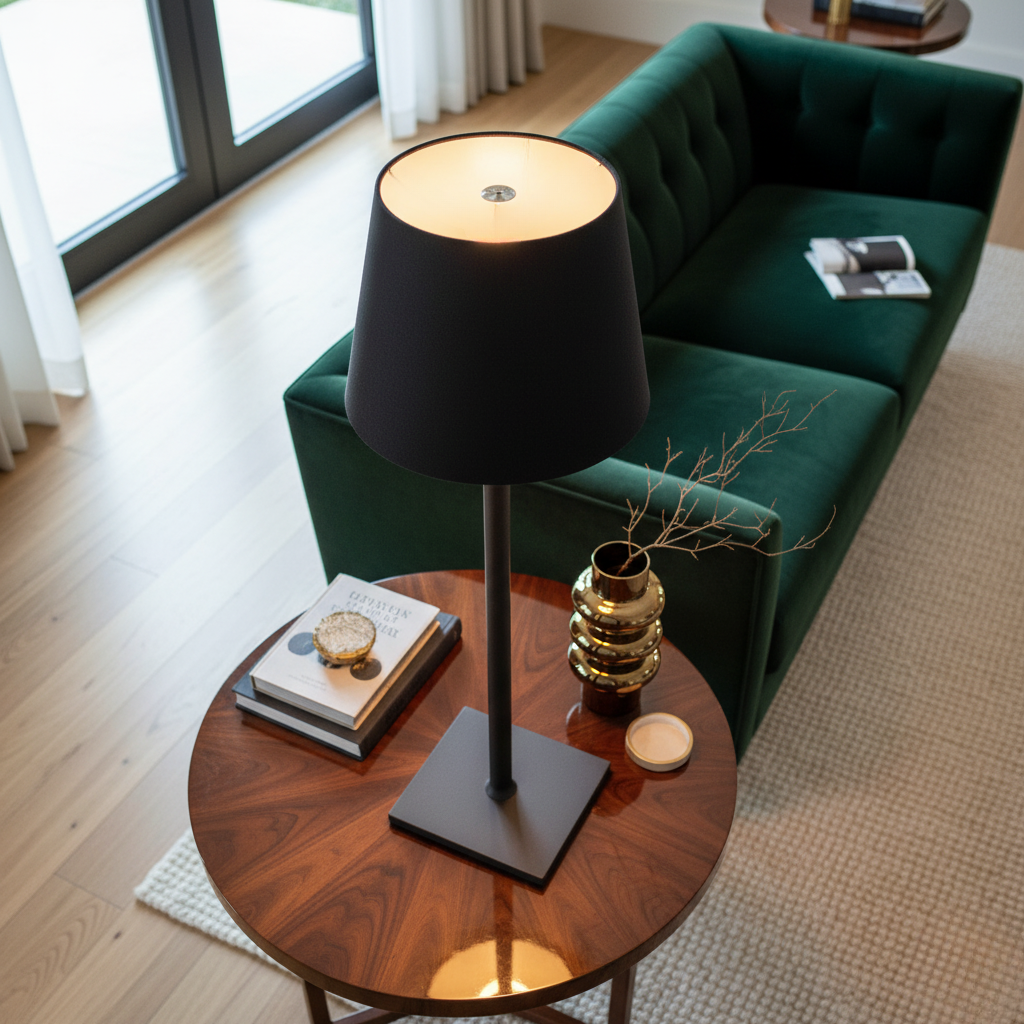 Lampe Sans Fil Rechargeable Design Moderne et Éclairage Tactile