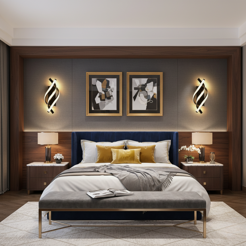 Applique murale LED Moderne Curva