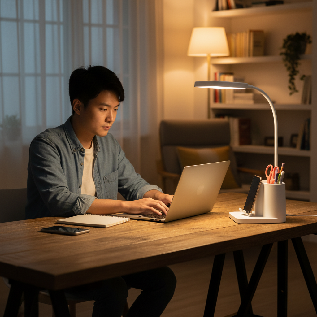 Lampe de Bureau LED USB