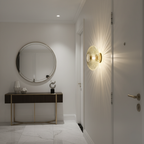 Applique Murale Rétro Verre LED Moderne