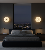 Applique Murale Rétro Verre LED Moderne