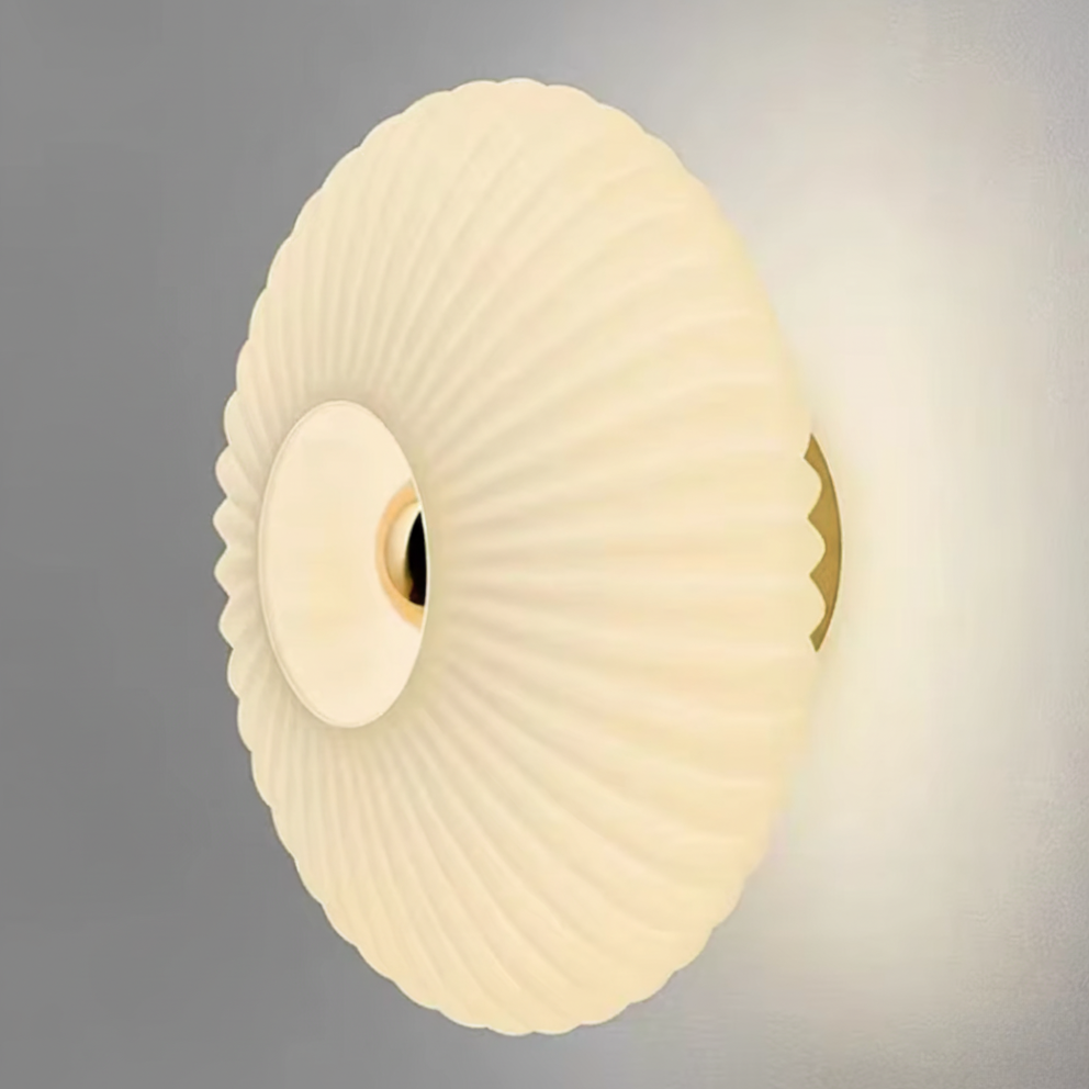 Applique Murale Rétro Verre LED Moderne