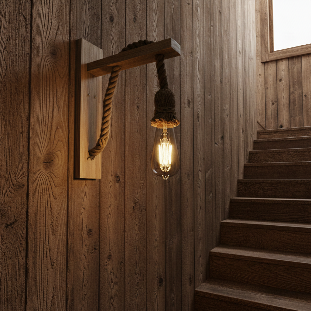 Applique Murale en Bois