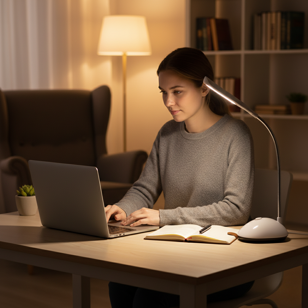 Lampe de Chevet À Piles Sans Fil