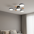 Plafonnier Circulaire Moderne Nordique en Acrylique LED