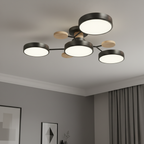 Plafonnier Circulaire Moderne Nordique en Acrylique LED