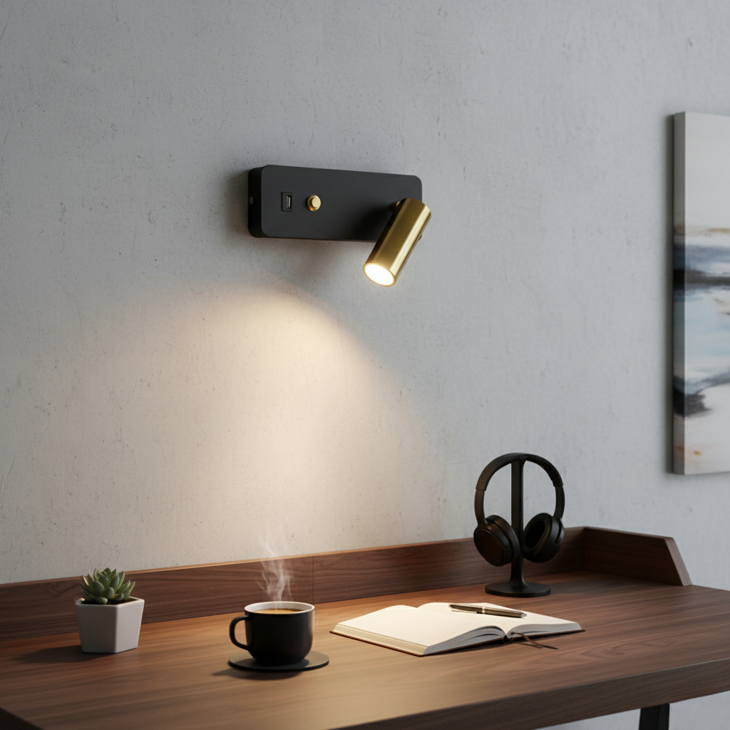 Lampes murales Led d'intérieur avec Charge USB