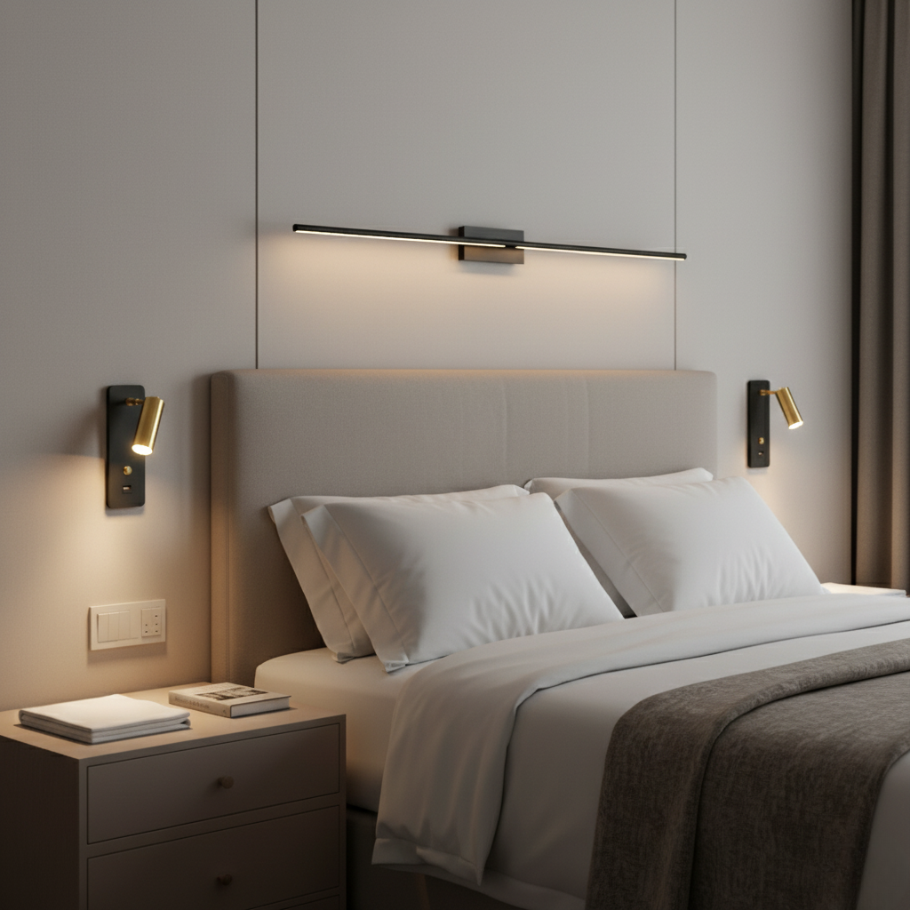 Lampes murales Led d'intérieur avec Charge USB