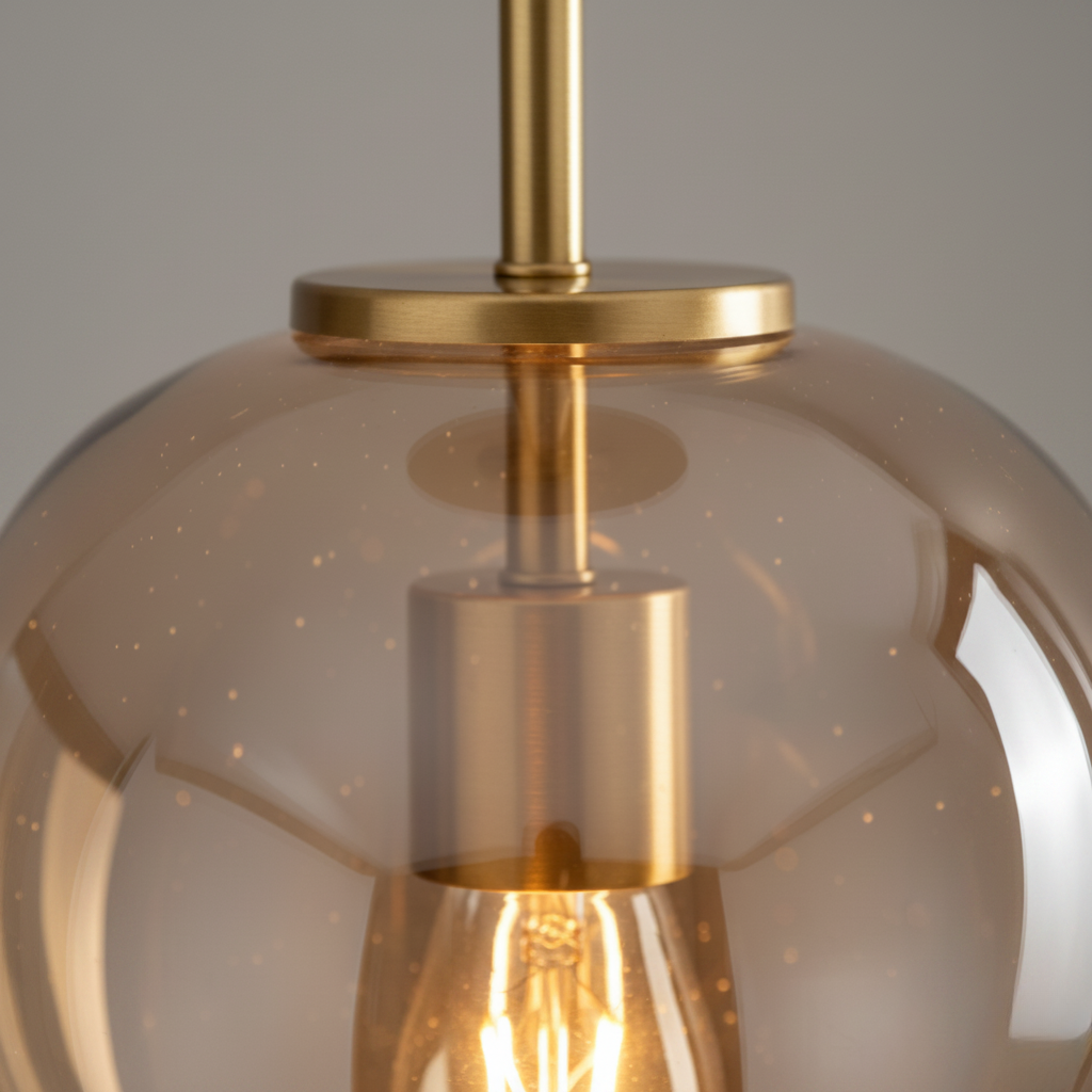 Plafonnier en Verre Design Nordique