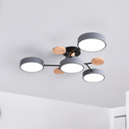Plafonnier Circulaire Moderne Nordique en Acrylique LED