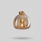 Plafonnier en Verre Design Nordique