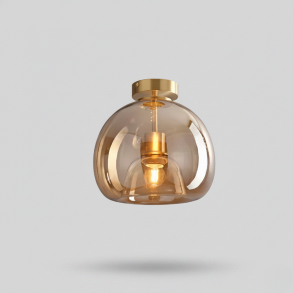 Plafonnier en Verre Design Nordique