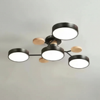 Plafonnier Circulaire Moderne Nordique en Acrylique LED