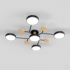 Plafonnier Circulaire Moderne Nordique en Acrylique LED