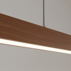 Suspension Linéaire Design en Bois