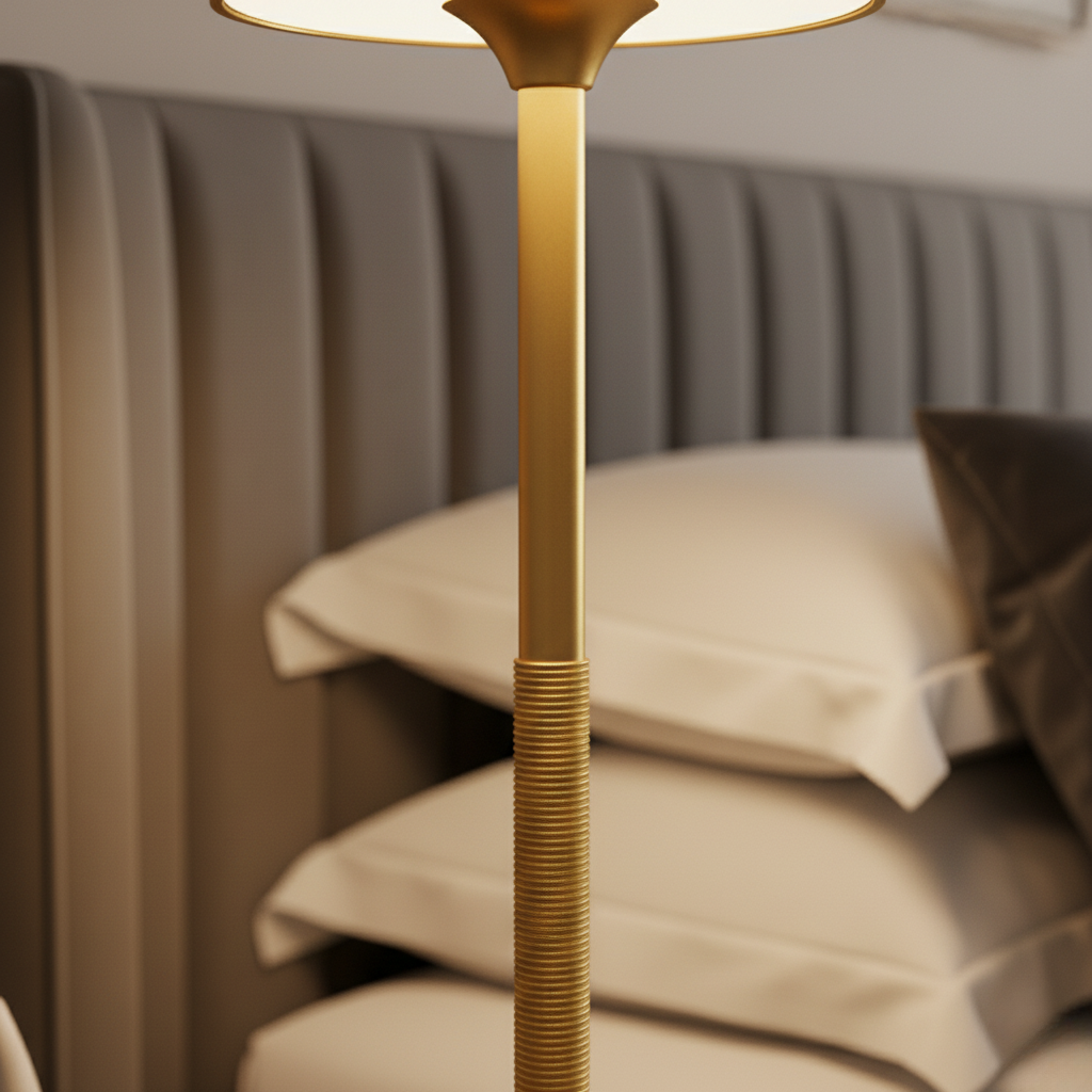 Lampe de Table Design Moderne et Rechargeable avec Éclairage Dimmable