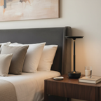 Lampe de Table Design Moderne et Rechargeable avec Éclairage Dimmable