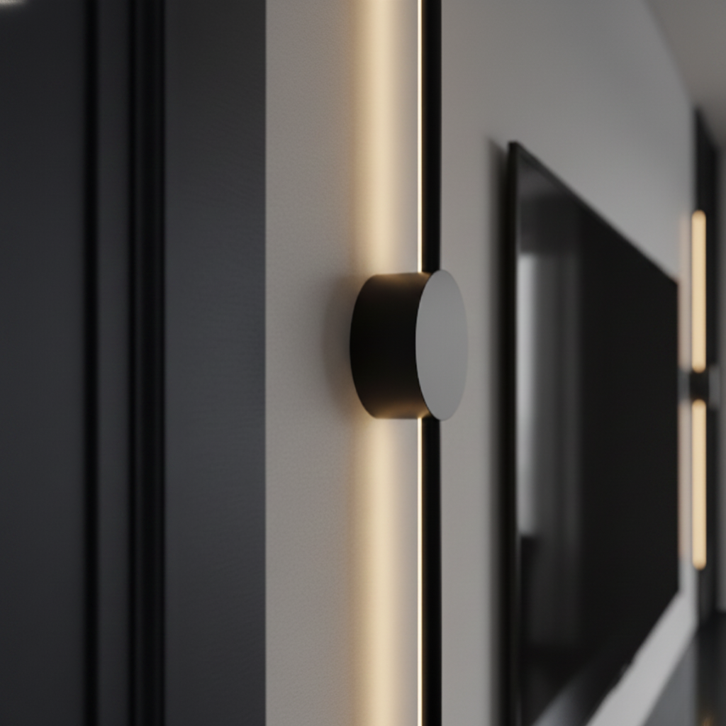 Applique Murale LED Design Noir