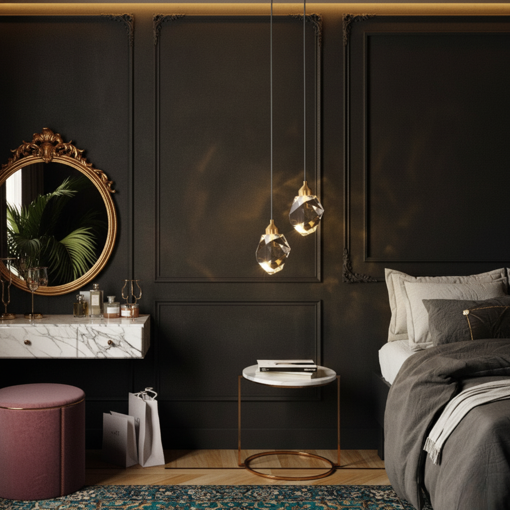 Suspension Luminaire en Cristal