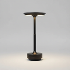 Lampe de Table Design Moderne et Rechargeable avec Éclairage Dimmable