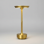 Lampe de Table Design Moderne et Rechargeable avec Éclairage Dimmable