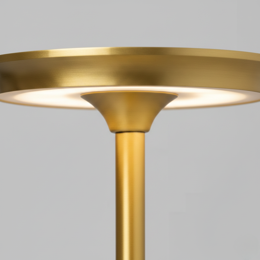 Lampe de Table Design Moderne et Rechargeable avec Éclairage Dimmable