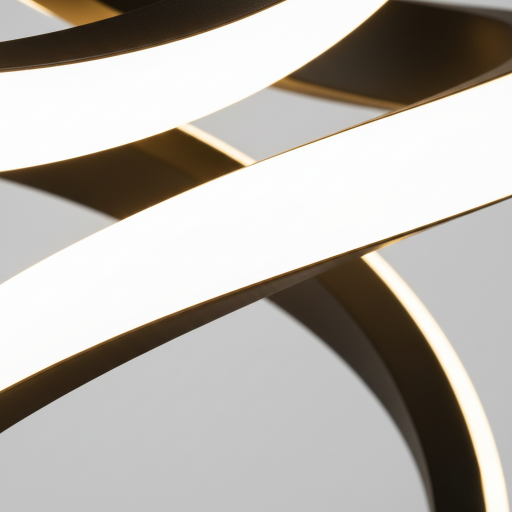 Lampe de Chevet Moderne LED Spirale