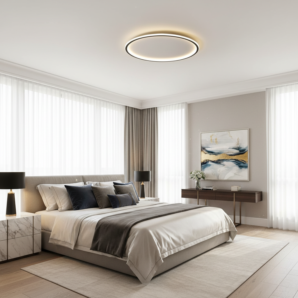 Plafonnier LED Rond Scandinave