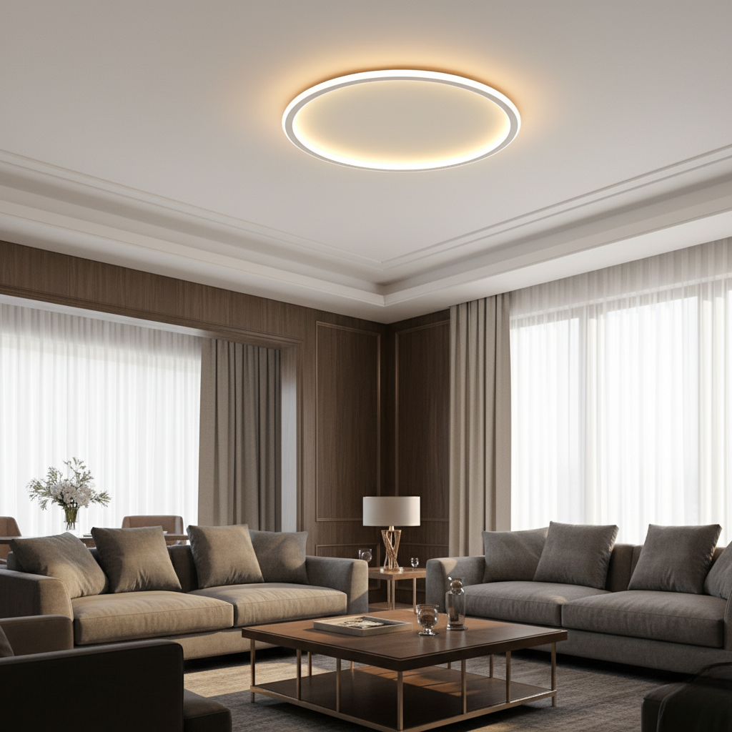 Plafonnier LED Rond Scandinave