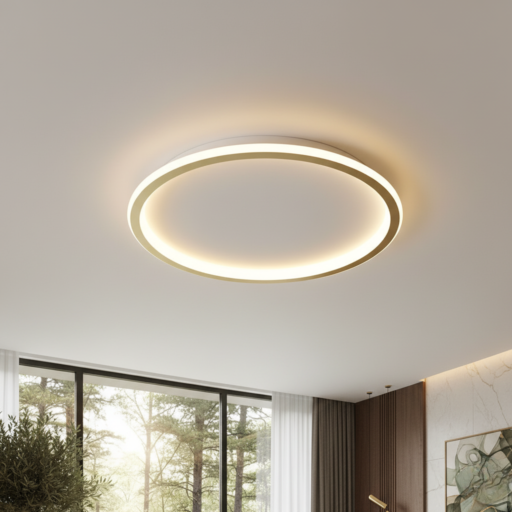Plafonnier LED Rond Scandinave