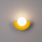 Applique Murale Demi-Lune Ronde