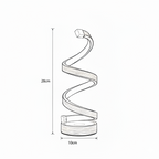 Lampe de Chevet Spirale Design LED