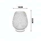 Lampe en Bambou Tressé