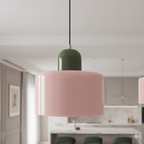 Suspension Nordique Verre Circulaire